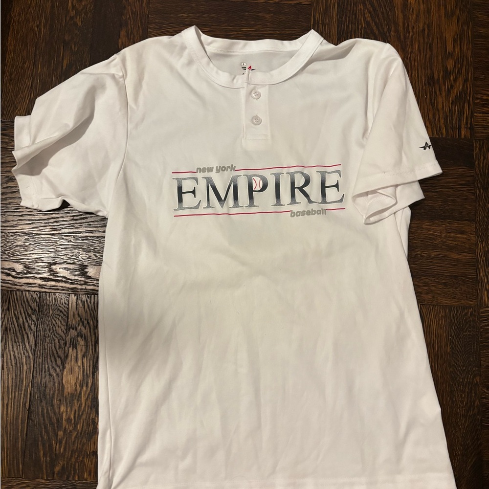 Alleson Athletic White Youth T-Shirt